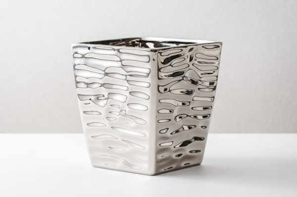 田代倫章の黒焼き〆平皿