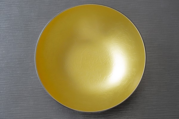 田代倫章の黒焼き〆平皿