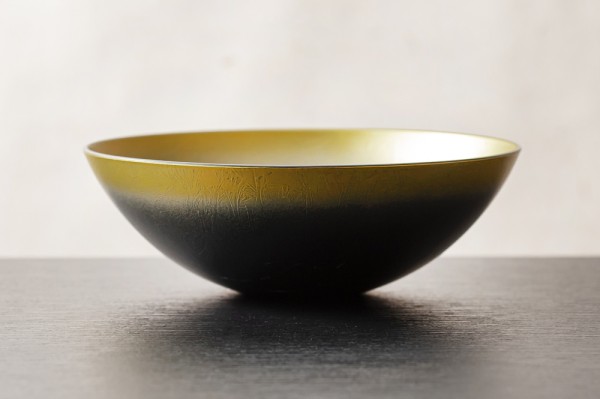 田代倫章の黒焼き〆平皿